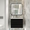 Тумба под раковину Art&Max PLATINO AM-Platino-750-2C-SO-NM 80х50 подвесная цвет черный