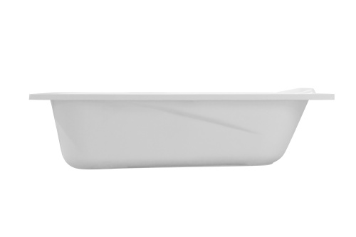 Ванна из литьевго мрамора Эстет Альфа ФР-00014522 180х80 пристенная прямоугольная - фото 2