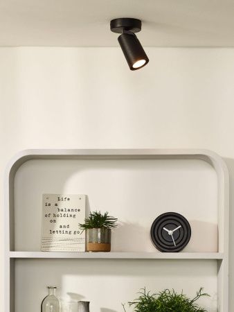 Спот Lucide Xyrus Black (КСырус Блацк) 23954/05/30