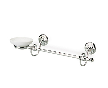 Полотенцедержатель + мыльница Stil Haus Idra I69(08-BI) Полотенцедержатель + мыльница Stil Haus Idra I69(08-BI)