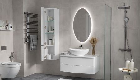 Тумба под раковину Velvex LUNA tp.LUN.100.2Y 100х50 подвесная цвет белый