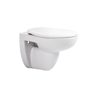Унитаз подвесной Aquatek КАИР AQ1170-00 белый с сиденьем микролифт безободковый смыв торнадо