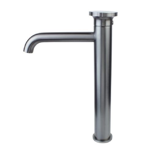 Смеситель Bronze de Luxe OMG! 9008GM-R на раковину серый - фото 5