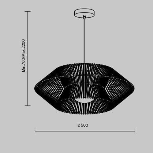Светильник подвесной Freya Cottage Modern FR5405PL-01B3 - фото 2