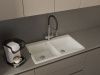 Кухонная мойка Rivelato AXEL X-90-2D topazio 85х50 цвет бежевый