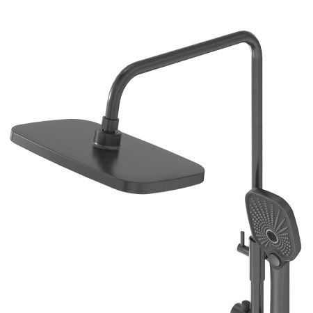 Душевая стойка Grossman Advans 500.K35.09.420 настенная цвет графит