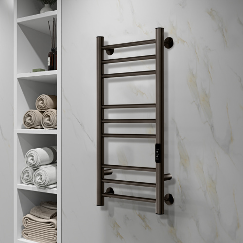 Полотенцесушитель Indigo Line Trinity LСLTE70-30GNSRt 33х70 электрический оружейная сталь - фото 2