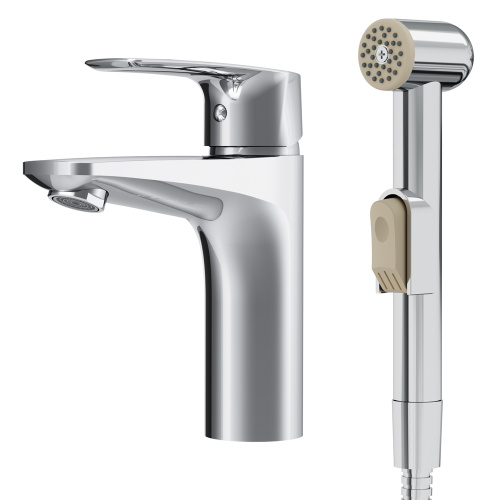 Смеситель Am.Pm Gem F90A03000 на раковину хром без термостата - фото 2