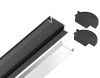 Алюминиевый встраиваемый профиль Ambrella Light Alum Profile (Алум Профиле) GP1001BK