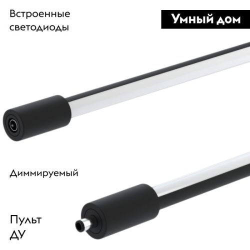 Настенно-потолочный светильник IMEX Thin and Smart (Тхин анд Смарт) IL.0060.5000-1500-BK - фото 2