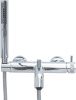 Смеситель для ванны с душем Allen Brau Priority 5.31D10-00 настенный хром
