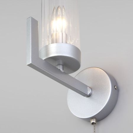 Бра Eurosvet Arganie (Аргание) 60133/1 серебро