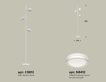 Торшер Ambrella Light Traditional (Традитионал) XB9812200