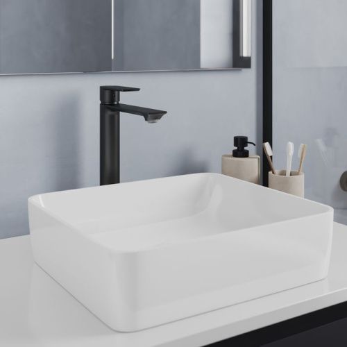 Смеситель для раковины Milardo Maze MAZBL01M01 на столешницу черный - фото 2