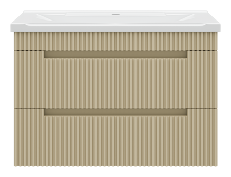 Тумба под раковину Brevita Ariana ARI-01080-03062Я 80х40 подвесная цвет бежевый