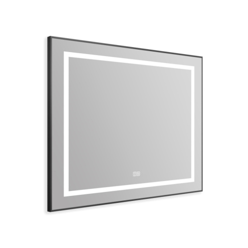 Зеркало BelBagno Kraft SPC-KRAFT-885-785-TCH-WARM-NERO 88,5х78,5 - фото 2