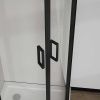 Душевой уголок Vincea City VSQ-5CT900CLB 90х90 стекло прозрачное профиль черный без поддона