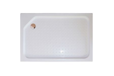 Душевой уголок Royal Bath HP RB8120HP-C-L 120х80 стекло матовое профиль белый с поддоном