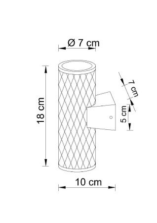 Уличный настенный светильник Arte Lamp Hyadum (Хыадум) A3458AL-2BK