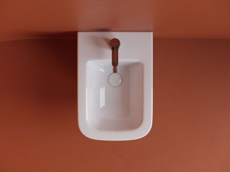 Биде подвесное Ceramica Nova UNION CN4010 цвет белый