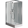 Душевая кабина Timo Ilma ILMA102L-roof-102L-T-STILMA-T-CH/C 120х80 прямоугольная без крыши ориентация левая