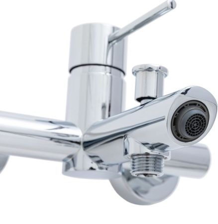 Смеситель для ванны с душем Allen Brau Glority 5.51003-00 настенный хром