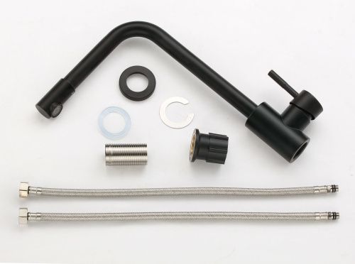 Смеситель для кухни Fmark FS8233H на мойку черный - фото 4