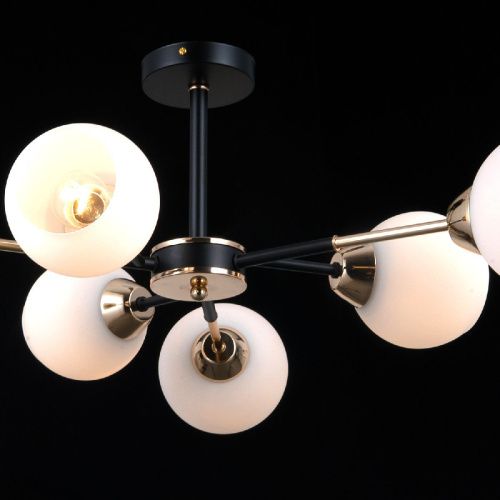 Люстра на штанге Illumico IL0715-6CSQ-24 BK GD LIBRA - фото 3