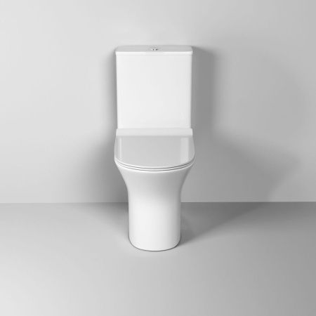 Унитаз напольный с бачком Grossman Classic GR-4465S белый с сиденьем микролифт безободковый каскадный смыв