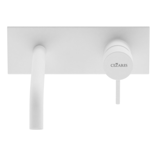 Смеситель Cezares LEAF LEAF-BLI1-20-L-BIO встраиваемый белый матовый - фото 3