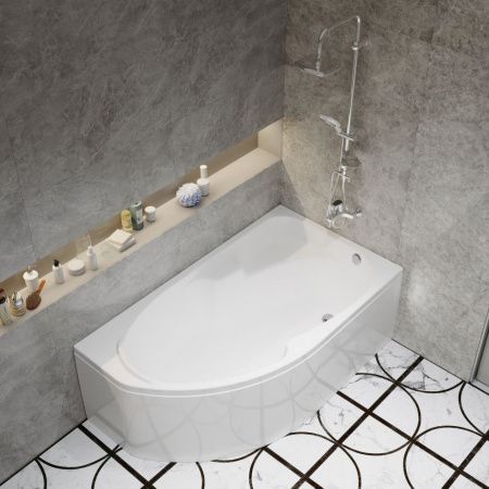 Ванна акриловая Тритон София Щ0000067270 150х95 пристенная асимметричная без каркаса