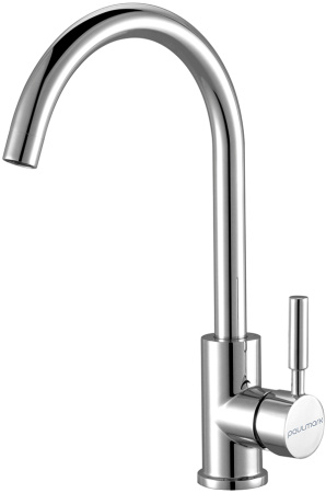 Смеситель для кухни Paulmark HOLSTEIN Ho212063-CR на раковину хром без термостата