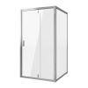 Душевой уголок Niagara Nova NG-63-9A-A80 90х80 стекло прозрачное профиль хром без поддона