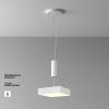 Светильник потолочный Maytoni Technical Zon (Зон) C032CL-36W3K-SQ-W