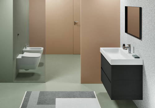 Биде GSI Nubes 9665111_УЦ/6 подвесное (два укола) - фото 5