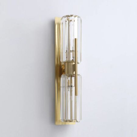 Светильник настенный Delight Collection Wall lamp (Валл ламп) 88183W/D500 gold/clear