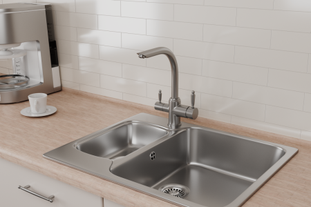 Смеситель для кухни Rush MS9035-32 на мойку сатин