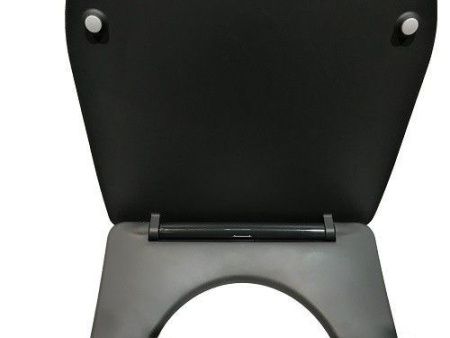 Унитаз подвесной CeramaLux B2330-2MDH серый с сиденьем микролифт каскадный смыв