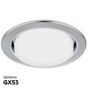 Светильник встраиваемый Ambrella Light GX53 Classic G101 CH