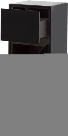 Шкаф Aquanet Милан 00306376 40х90 подвесной цвет черный