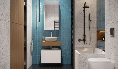 Столешница Velvex UNIT st.UNI.60-67 60х50 подвесная цвет коричневый