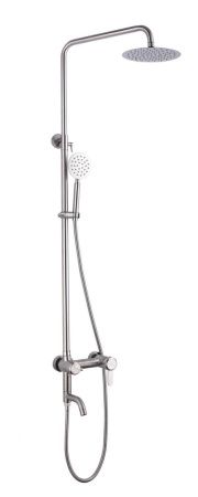 Душевая стойка Fmark FS8345 настенная цвет серый