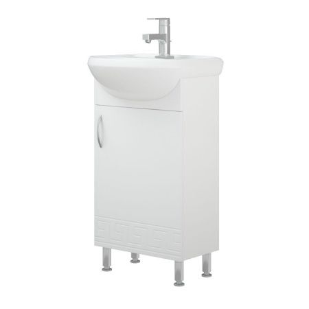 Тумба под раковину Corozo Олимп SD-00000321 40х20 напольная цвет белый