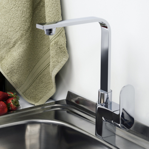 Смеситель для кухни Wasserkraft Dinkel 5800 5807 на мойку хром - фото 2