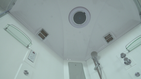 Душевой бокс Timo Lux T-7755 150х150 стекло прозрачное профиль хром