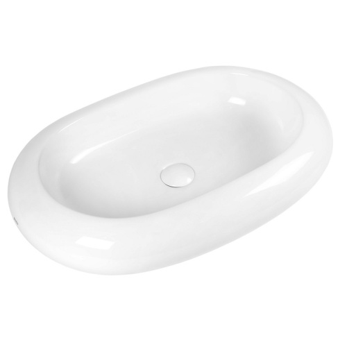 Раковина Bond Oval 64 см S58-640 накладная цвет белый глянцевый