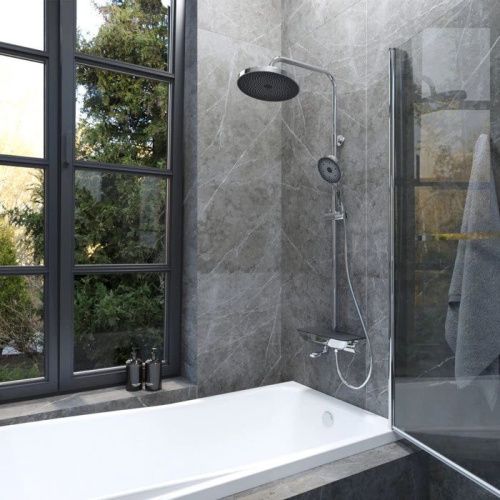 Душевая стойка IDDIS SpaHome SPASBBTi06 настенная цвет хром - фото 3