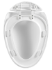 Крышка сиденье для унитаза WeltWasser WW 001 GL- WT (10000005437)