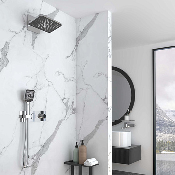 Душевая система Vincea VSFW-422TI4CH встраиваемая в стену с термостатом
