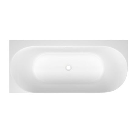 Ванна акриловая Wellsee Collaro 289103000 170х80 пристенная асимметричная с ножками